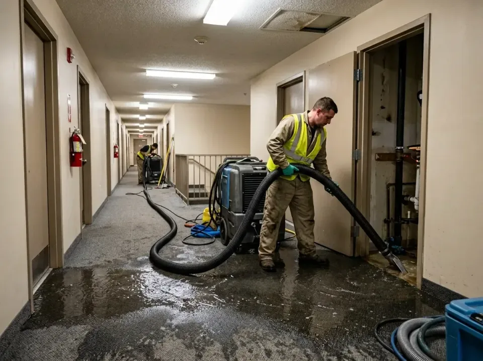 multi-unit-apartment-hallway-f-005 — frequently asked questions, Emergency Burst Pipe Water Extraction & Removal in Corning,…